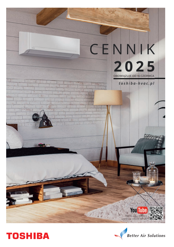 Cennik Toshiba 2025 - obowiązuje od 16 czerwca